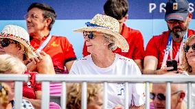 Paris 2024 - Princess Benedikte Attends Rowing Medal Ceremony