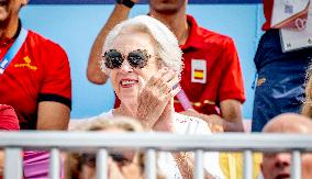 Paris 2024 - Princess Benedikte Attends Rowing Medal Ceremony