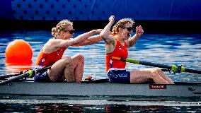 Paris 2024 - Netherlands Take Gold In The Women's Pair Final Rowing