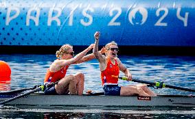 Paris 2024 - Netherlands Take Gold In The Women's Pair Final Rowing