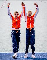 Paris 2024 - Netherlands Take Gold In The Women's Pair Final Rowing