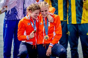 Paris 2024 - Netherlands Take Gold In The Women's Pair Final Rowing