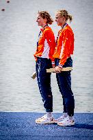 Paris 2024 - Netherlands Take Gold In The Women's Pair Final Rowing