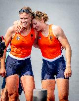 Paris 2024 - Netherlands Take Gold In The Women's Pair Final Rowing