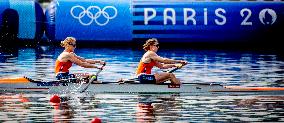 Paris 2024 - Netherlands Take Gold In The Women's Pair Final Rowing