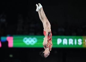 (PARIS2024) FRANCE-PARIS-OLY-TRAMPOLINE GYMNASTICS