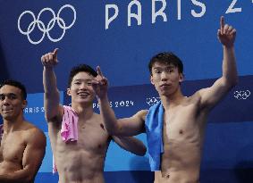 (PARIS2024)FRANCE-SAINT DENIS-OLY-DIVING