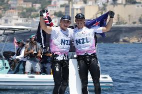 Men's Skiff 49Erfx Class Medal Race - Team New Zealand Wins Silver