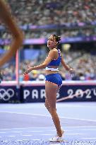 Paris 2024 - Nawal Meniker At Athletics Women's High Jump