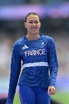 Paris 2024 - Nawal Meniker At Athletics Women's High Jump