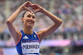 Paris 2024 - Nawal Meniker At Athletics Women's High Jump