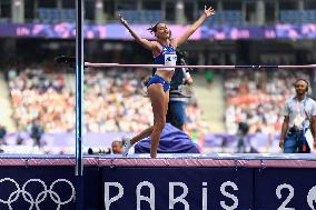 Paris 2024 - Nawal Meniker At Athletics Women's High Jump