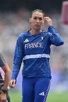 Paris 2024 - Nawal Meniker At Athletics Women's High Jump