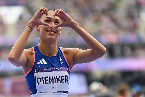 Paris 2024 - Nawal Meniker At Athletics Women's High Jump