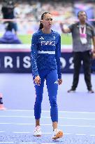 Paris 2024 - Nawal Meniker At Athletics Women's High Jump