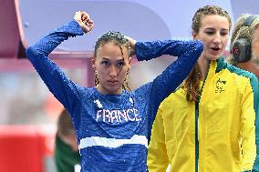 Paris 2024 - Nawal Meniker At Athletics Women's High Jump