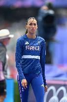 Paris 2024 - Nawal Meniker At Athletics Women's High Jump