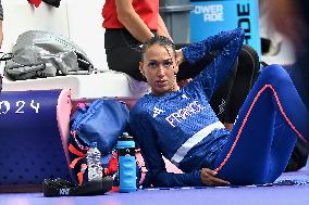 Paris 2024 - Nawal Meniker At Athletics Women's High Jump