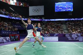 (PARIS2024) FRANCE-PARIS-OLY-BADMINTON