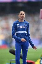 Paris 2024 - Nawal Meniker At Athletics Women's High Jump