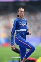 Paris 2024 - Nawal Meniker At Athletics Women's High Jump