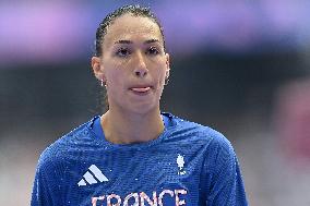 Paris 2024 - Nawal Meniker At Athletics Women's High Jump