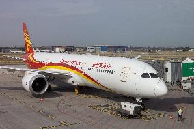 HUNGARY-BUDAPEST-HAINAN AIRLINES-DIRECT FLIGHT-LAUNCH