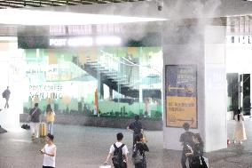 Spray Cooling System at Nanjing Station