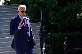 Joe Biden departs to Wilmington - Washington