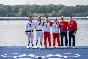 (PARIS2024) FRANCE-VAIRES-SUR-MARNE-OLY-ROWING