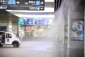 Spray Cooling System at Nanjing Station