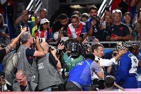 Paris 2024 - President Macron At Judo