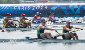 (PARIS2024) FRANCE-VAIRES-SUR-MARNE-OLY-ROWING