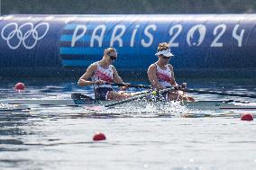 (PARIS2024) FRANCE-VAIRES-SUR-MARNE-OLY-ROWING