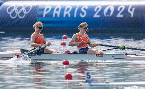 (PARIS2024) FRANCE-VAIRES-SUR-MARNE-OLY-ROWING