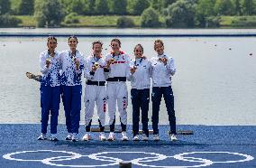 (PARIS2024) FRANCE-VAIRES-SUR-MARNE-OLY-ROWING