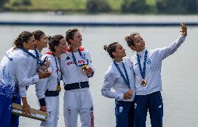 (PARIS2024) FRANCE-VAIRES-SUR-MARNE-OLY-ROWING