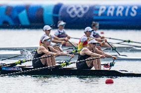 (PARIS2024) FRANCE-VAIRES-SUR-MARNE-OLY-ROWING