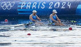 (PARIS2024) FRANCE-VAIRES-SUR-MARNE-OLY-ROWING