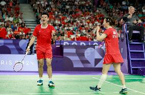 (PARIS2024) FRANCE-PARIS-OLY-BADMINTON