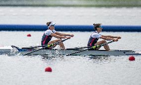 (PARIS2024) FRANCE-VAIRES-SUR-MARNE-OLY-ROWING