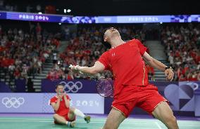 (PARIS2024) FRANCE-PARIS-OLY-BADMINTON