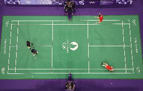 (PARIS2024) FRANCE-PARIS-OLY-BADMINTON