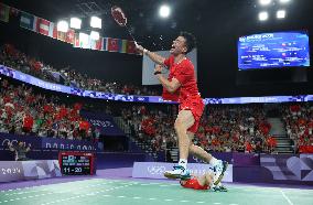 (PARIS2024) FRANCE-PARIS-OLY-BADMINTON