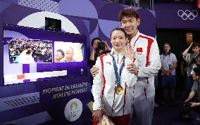 (PARIS2024) FRANCE-PARIS-OLY-BADMINTON