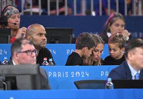 Paris 2024 - Tony Parker At Judo