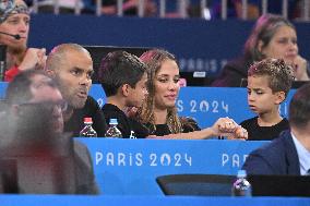 Paris 2024 - Tony Parker At Judo