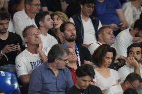 Paris 2024 - Thomas Pesquet In The Stands
