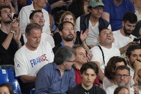 Paris 2024 - Thomas Pesquet In The Stands