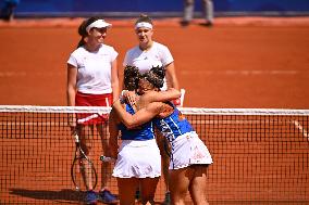 Paris 2024 - Tennis - Jasmine Paolini And Sara Errani Win